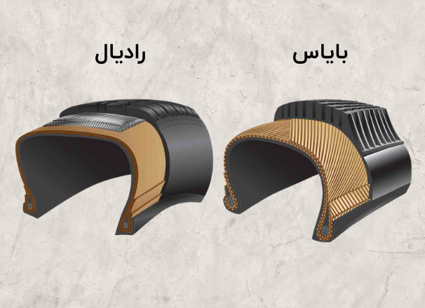 لاستیک لودر رادیال و بایاس